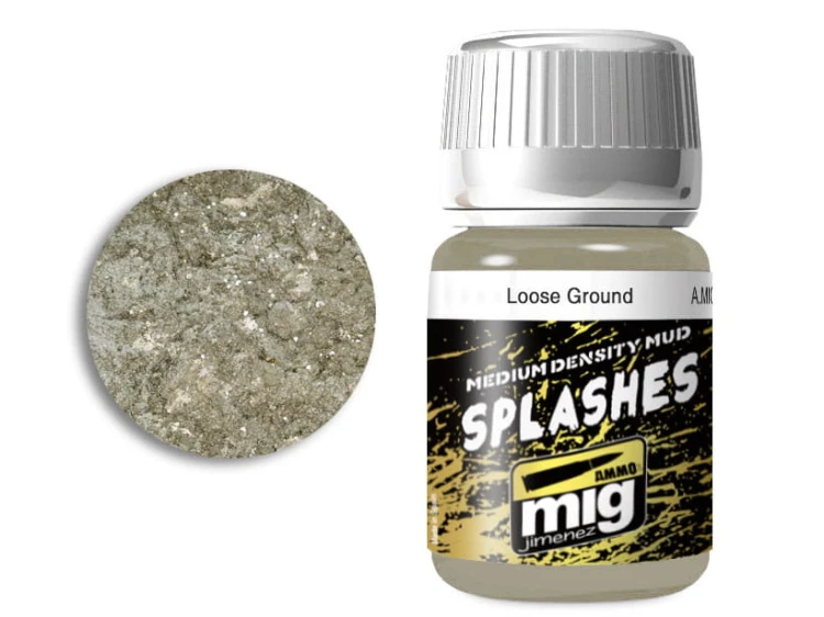 Weathering Splashes Loose Ground A.MIG-1752 AMMO Mig Jimenez