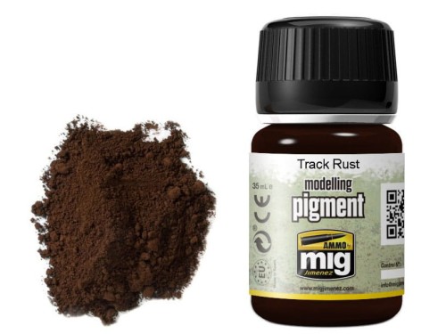 Pigment modelarski Track rust A.MIG-3008 AMMO Mig Jimenez