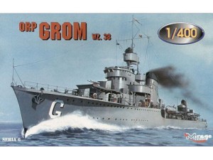Okręt niszczyciel ORP Grom wz.38