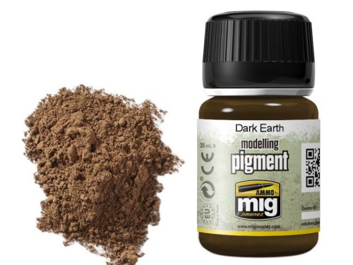 Pigment modelarski Dark Earth A.MIG-3007 AMMO Mig Jimenez