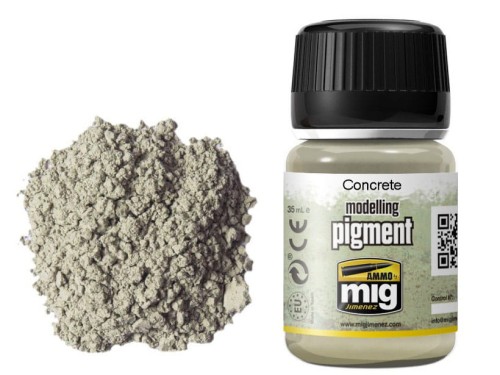 Pigment modelarski Concrete beton A.MIG-3010 AMMO Mig Jimenez