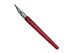 Nożyk skalpel modelarski czerwony