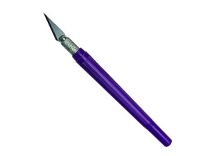 Nożyk skalpel modelarski fioletowy