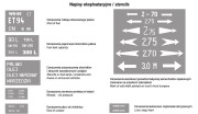 Kalkomania Godła tablice rejestracyjne i napisy 35D68 Toro