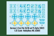 Niszczyciel 3,7cm PaK 35/36 auf PzKpfw 35R(f) 83895 Hobby Boss