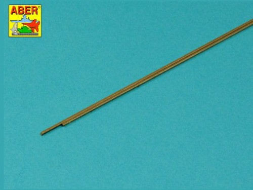 Pręty kwadratowe mosiężne 1mm x 245mm KR10 Aber