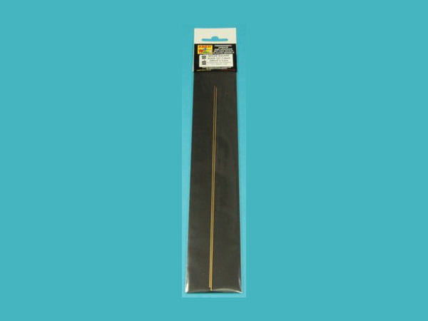 Pręty kwadratowe mosiężne 1mm x 245mm KR10 Aber