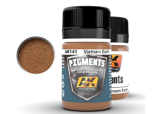 Pigment modelarski Vietnam earth AK141 AK Interactive