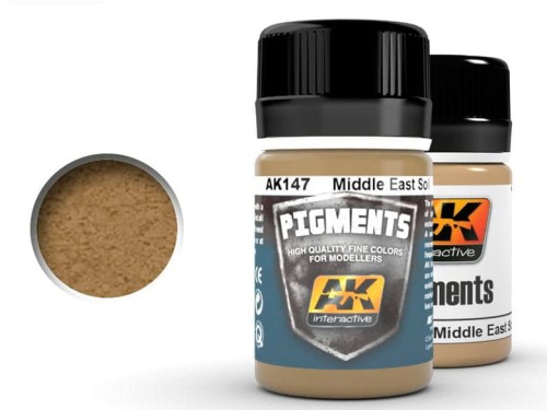 Pigment modelarski Middle east soil AK147 AK Interactive