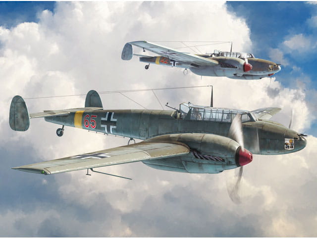 Samolot Messerschmitt Bf110 C/D 2794 Italeri