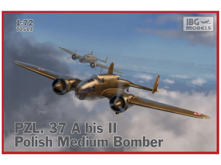 Samolot PZL.37A bis II Łoś 72513 IBG
