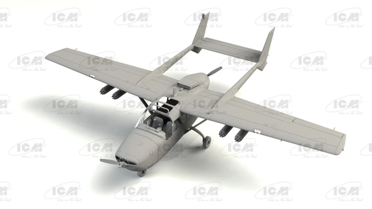 Samolot Cessna O-2A US Navy Service 48291 ICM
