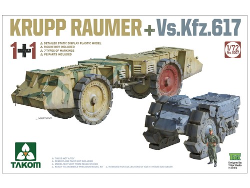 Pojazd Krupp Raumer S i VsKfz.617 5007 Takom