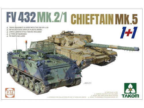 Transporter FV432 czołg Chieftain Mk.5 5008 Takom
