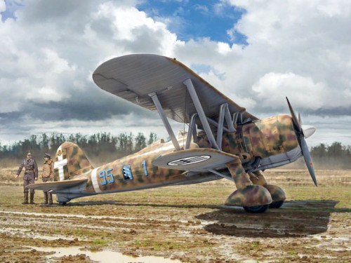 Samolot Fiat CR.42 Falco 2801 Italeri