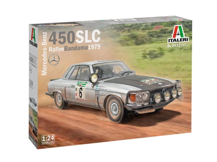 Mercedes Benz 450SLC Rallye Bandama 1979 3632 Italeri