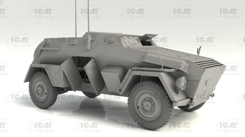 Wóz dowodzenia Sd.Kfz.247 Ausf.B 35110 ICM