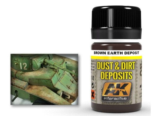 Weathering Brown earth deposit AK4063 AK Interactive