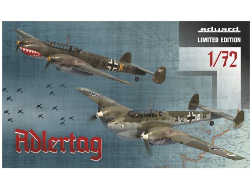 Samolot Messerschmitt Bf110 C/D 2132 Eduard