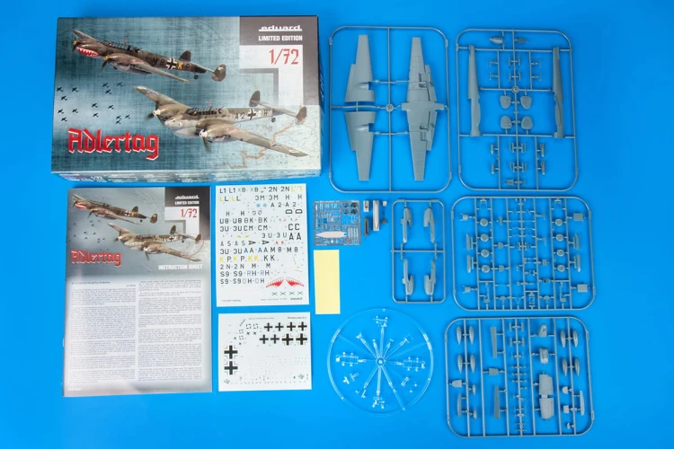 Samolot Messerschmitt Bf110 C/D 2132 Eduard