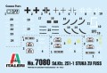Transporter Sd.Kfz. 251/1 Wurfrahmen 7080 Italeri