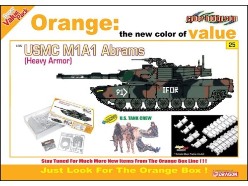 Czołg USMC M1A1 Abrams 9125 Dragon
