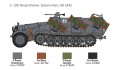 Transporter Sd.Kfz. 251/1 Wurfrahmen 7080 Italeri
