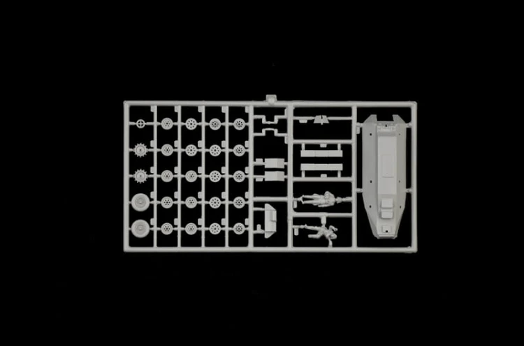 Transporter Sd.Kfz. 251/1 Wurfrahmen 7080 Italeri