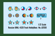 Ciężarówka wojskowa URAL-4320 82930 Hobby Boss