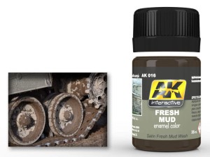 Weathering Fresh mud