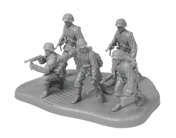 Figurki Niemieccy grenadierzy pancerni 6270 Zvezda