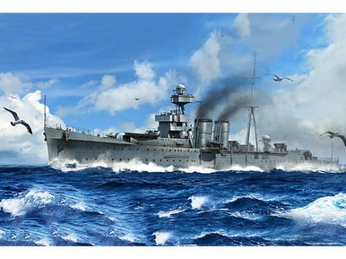 Okręt krążownik HMS Calcutta 05362 Trumpeter