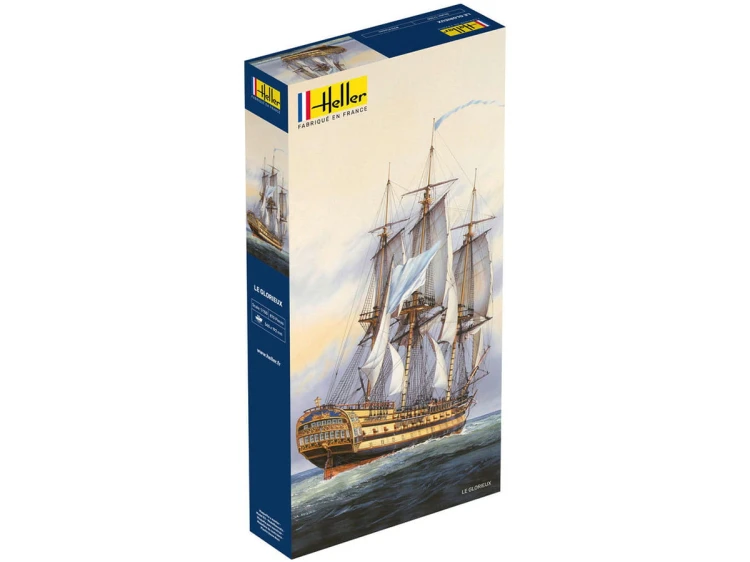 Statek żaglowiec Le Glorieux 80889 Heller