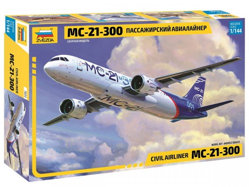 Samolot pasażerski Irkut MC-21-300 7033 Zvezda