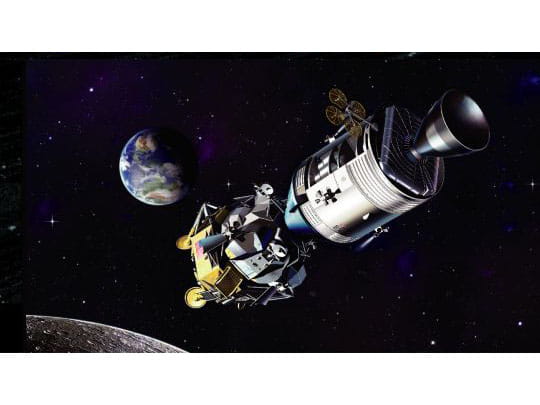 Statek kosmiczny CSM-109 Odyssey LM-7 Aquarius 11020 Dragon