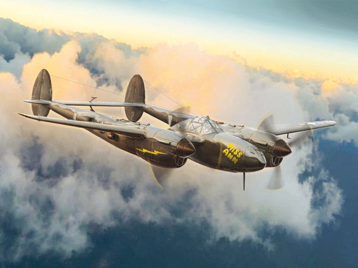 Samolot Lockheed P-38 J Lightning 1446 Italeri
