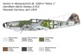 Samolot Messerschmitt Bf109 K-4 2805 Italeri