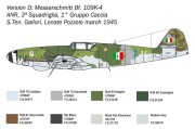 Samolot Messerschmitt Bf109 K-4 2805 Italeri