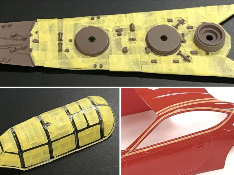 Taśma maskująca 3mm 87208 Tamiya