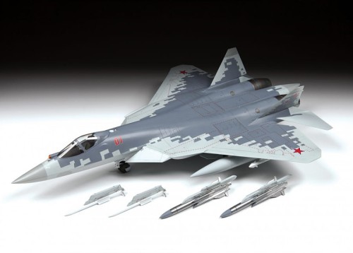 Samolot Sukhoi Su-57 4824 Zvezda