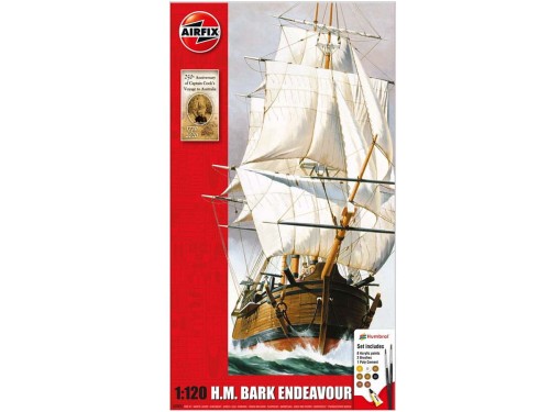 Statek bark HM Bark Endeavour A50047 Airfix