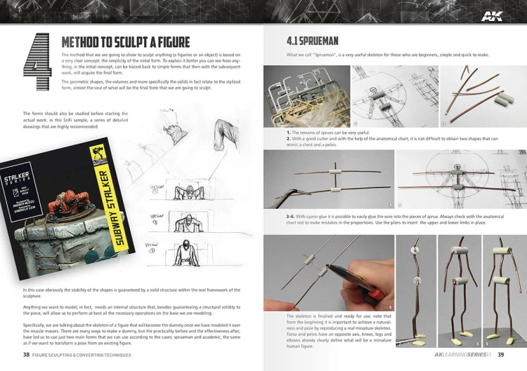 AK Learning series 11 Figure sculpting AK512 AK Interactive