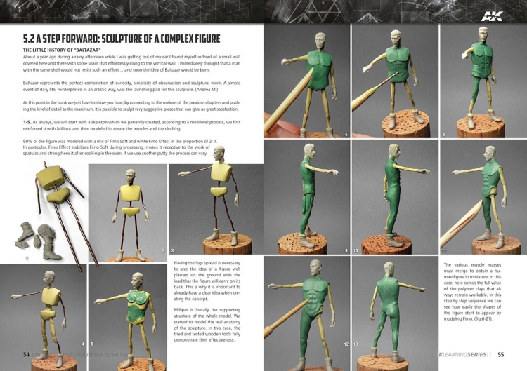 AK Learning series 11 Figure sculpting AK512 AK Interactive