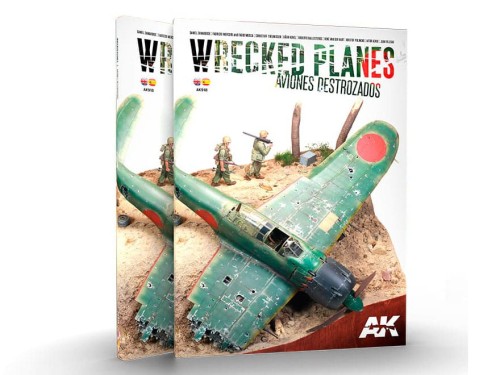 Poradnik Wrecked planes rozbite samoloty AK918 AK Interactive
