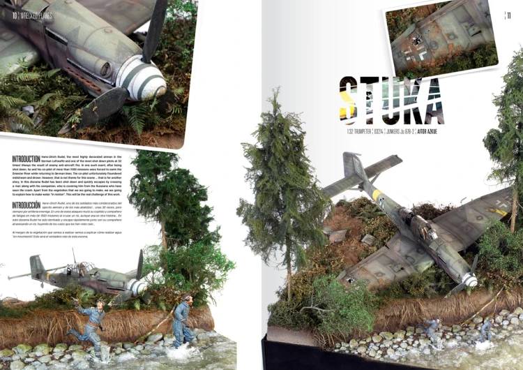 Poradnik Wrecked planes rozbite samoloty AK918 AK Interactive