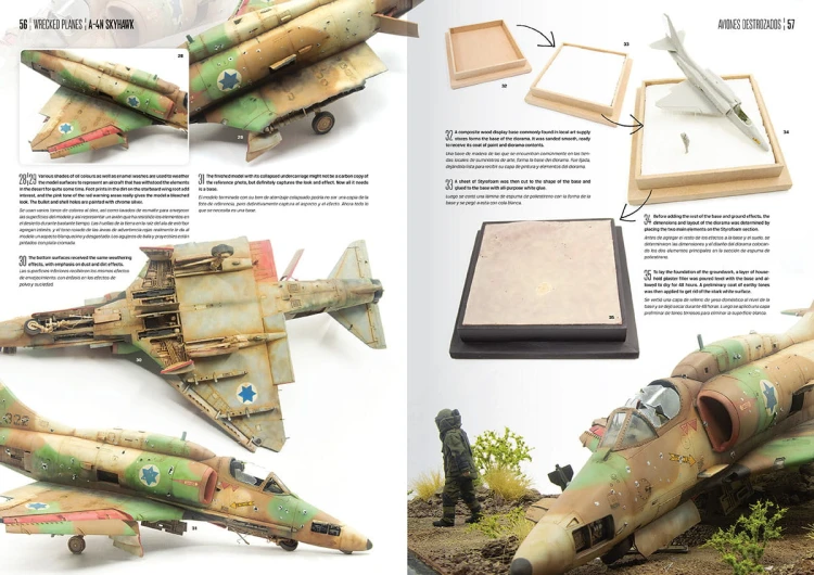 Poradnik Wrecked planes rozbite samoloty AK918 AK Interactive