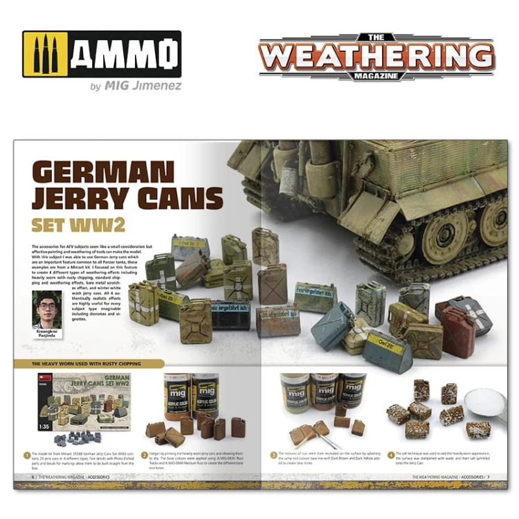 The Weathering 32 Akcesoria A.MIG4531 AMMO Mig Jimenez