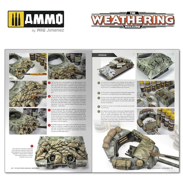 The Weathering 32 Akcesoria A.MIG4531 AMMO Mig Jimenez