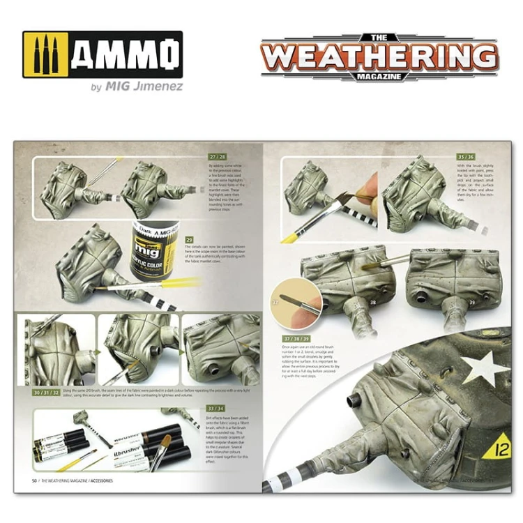 The Weathering 32 Akcesoria A.MIG4531 AMMO Mig Jimenez