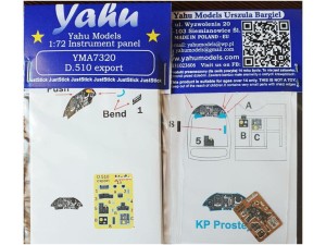 Fototrawiona tablica do Dewoitine D.510